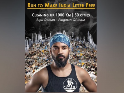 Plogger Ripu Daman aims to see India litter-free, thanks PM for his support | Plogger Ripu Daman aims to see India litter-free, thanks PM for his support