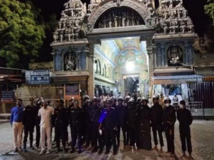 NSG commandos, Tamil Nadu Police conduct counter-terrorism drill at Madurai's Meenakshi Amman Temple | NSG commandos, Tamil Nadu Police conduct counter-terrorism drill at Madurai's Meenakshi Amman Temple