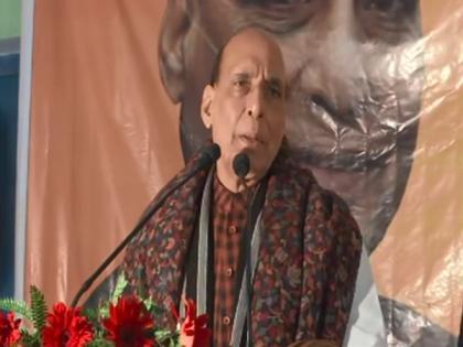 After BJP came to power 'Vikas Yoga Aasana' became prevalent in UP: Rajnath Singh | After BJP came to power 'Vikas Yoga Aasana' became prevalent in UP: Rajnath Singh After BJP came to power 'Vikas Yoga Aasana' became prevalent in UP: Rajnath Singh | After BJP came to power 'Vikas Yoga Aasana' became prevalent in UP: Rajnath Singh