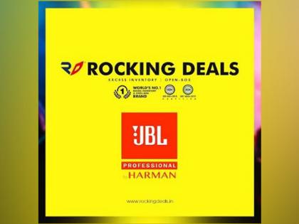 Rocking Deals associates with Harman to offer the Brand's unboxed inventory JBL Professional Series to customers | Rocking Deals associates with Harman to offer the Brand's unboxed inventory JBL Professional Series to customers