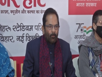 Naqvi terms Hunar Haat as brand ambassador of Swadeshi Heritage, says fulfils 'Vocal for Local' mission | Naqvi terms Hunar Haat as brand ambassador of Swadeshi Heritage, says fulfils 'Vocal for Local' mission