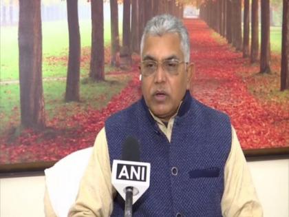 BJP's Dilip Ghosh takes dig at Mamata, says no matter whom she supports, BJP will win UP polls | BJP's Dilip Ghosh takes dig at Mamata, says no matter whom she supports, BJP will win UP polls