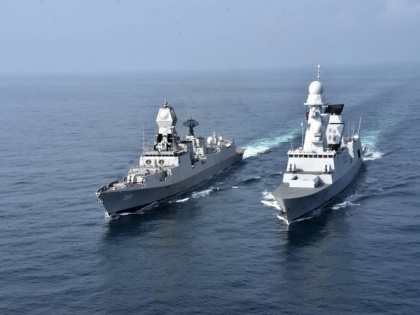 French navy ship departs from Kochi after concluding maritime exercise with Indian navy | French navy ship departs from Kochi after concluding maritime exercise with Indian navy