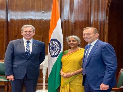 Union Finance Minister meets Australian PM's Special envoy, holds talks on issues of mutual interest | Union Finance Minister meets Australian PM's Special envoy, holds talks on issues of mutual interest