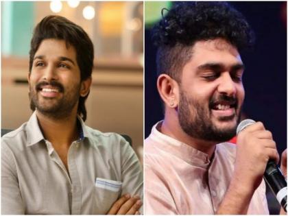 Allu Arjun praises Sid Sriram for mesmerizing performance on 'Srivalli' | Allu Arjun praises Sid Sriram for mesmerizing performance on 'Srivalli'