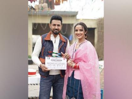 Gippy Grewal, Jasmin Bhasin team up for Punjabi film 'Honeymoon' | Gippy Grewal, Jasmin Bhasin team up for Punjabi film 'Honeymoon'