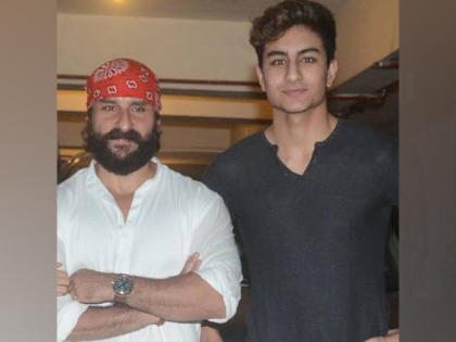 Ditto copy of Saif: Fans react to Ibrahim's video of lip-syncing to dad's 'Aaj Din Chadheya' song | Ditto copy of Saif: Fans react to Ibrahim's video of lip-syncing to dad's 'Aaj Din Chadheya' song