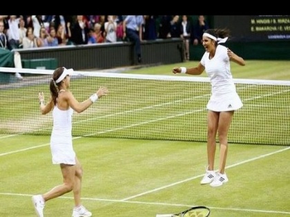 On this day: Sania Mirza, Martina Hingis won Wimbledon women's doubles title | On this day: Sania Mirza, Martina Hingis won Wimbledon women's doubles title