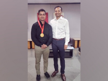 Jindal Steel and Power Ltd employee Shrimant Jha to represent India at World Para claw wrestling competition | Jindal Steel and Power Ltd employee Shrimant Jha to represent India at World Para claw wrestling competition