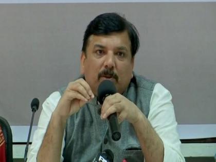 AAP MP Sanjay Singh booked by UP Police for insulting Tricolour | AAP MP Sanjay Singh booked by UP Police for insulting Tricolour
