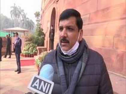 AAP MP Sanjay Singh slams BJP over farm law protests, says farmers being treated as 'terrorists' | AAP MP Sanjay Singh slams BJP over farm law protests, says farmers being treated as 'terrorists'