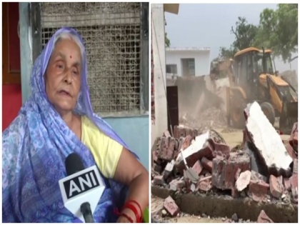 Mother of Kanpur encounter main accused, 'unhappy', says house razed by admin was her ancestral home | Mother of Kanpur encounter main accused, 'unhappy', says house razed by admin was her ancestral home