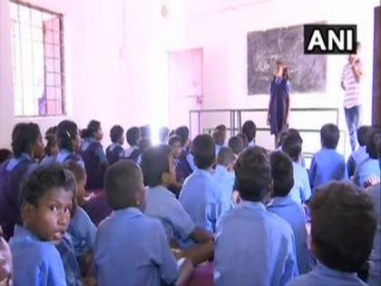 School reopens after 13 years in Naxal affected Jagargunda in Chhattisgarh | School reopens after 13 years in Naxal affected Jagargunda in Chhattisgarh
