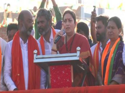 Smriti Irani hits out at Telangana CM over 'unfulfilled promises' to people | Smriti Irani hits out at Telangana CM over 'unfulfilled promises' to people