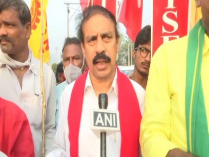 Andhra Pradesh: All Opposition parties observe SKM's Bharat Bandh call | Andhra Pradesh: All Opposition parties observe SKM's Bharat Bandh call