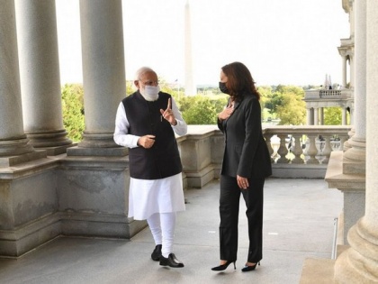 Tete-a-tete between PM Modi, Kamala Harris before delegation-level talks: MEA | Tete-a-tete between PM Modi, Kamala Harris before delegation-level talks: MEA