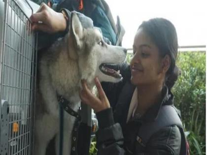 After being denied flights over restrictions on boarding pets, student finally lands in Kochi from Ukraine with her dog | After being denied flights over restrictions on boarding pets, student finally lands in Kochi from Ukraine with her dog