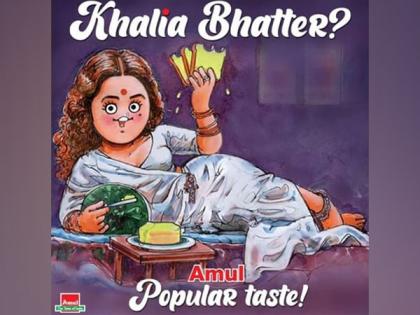 Amul shares topical tribute celebrating success of Alia Bhatt starrer 'Gangubai Kathiawadi' | Amul shares topical tribute celebrating success of Alia Bhatt starrer 'Gangubai Kathiawadi'