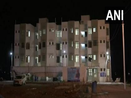 Shelter home set up by district administration in Raipur amid lockdown | Shelter home set up by district administration in Raipur amid lockdown
