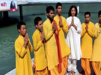 Shilpa Shetty shares video chanting mantra in Haridwar, terms experience as 'therapeutic' | Shilpa Shetty shares video chanting mantra in Haridwar, terms experience as 'therapeutic'