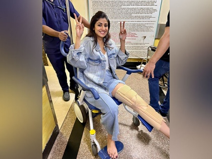 Shilpa Shetty breaks her leg on sets of Rohit Shetty's 'Indian Police Force' | Shilpa Shetty breaks her leg on sets of Rohit Shetty's 'Indian Police Force'