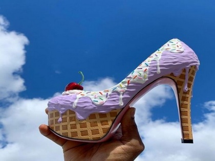 Want a cakewalk? Chris Campbell presents sweet-themed high heels | Want a cakewalk? Chris Campbell presents sweet-themed high heels