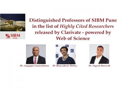 Distinguished professors of SIBM Pune in the list of highly cited researchers released by Clarivate- powered by Web of Science | Distinguished professors of SIBM Pune in the list of highly cited researchers released by Clarivate- powered by Web of Science