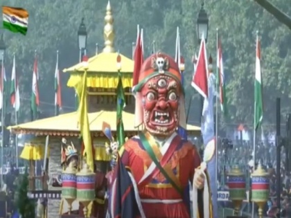 Republic Day parade: Sikkim tableau displays Pang Lhabsol festival | Republic Day parade: Sikkim tableau displays Pang Lhabsol festival