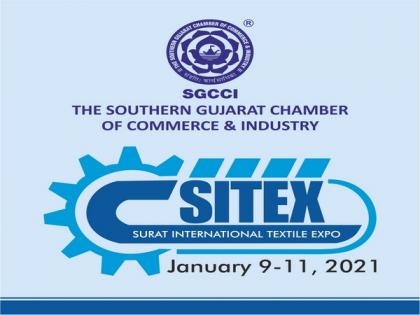 SITEX Expo: First state-wide physical exhibition to be held in Surat by SGCCI after the lockdown | SITEX Expo: First state-wide physical exhibition to be held in Surat by SGCCI after the lockdown SITEX Expo: First state-wide physical exhibition to be held in Surat by SGCCI after the lockdown | SITEX Expo: First state-wide physical exhibition to be held in Surat by SGCCI after the lockdown