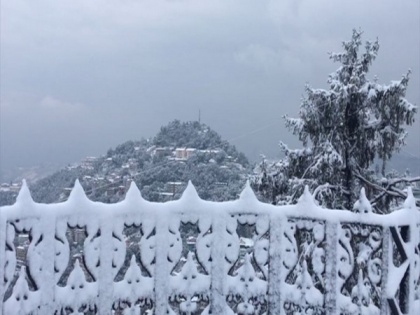 Shimla delights tourists, locals as fresh snow gives city a picturesque postcard feel | Shimla delights tourists, locals as fresh snow gives city a picturesque postcard feel