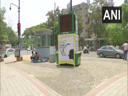 Smog tower to purify air installed at Bengaluru's Hudson Circle | Smog tower to purify air installed at Bengaluru's Hudson Circle