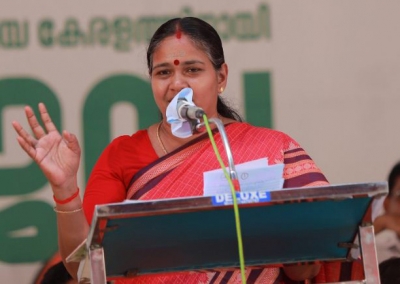 'Mafia close to Pinarayi Vijayan threatening businessmen', alleges BJP leader Sobha Surendran | 'Mafia close to Pinarayi Vijayan threatening businessmen', alleges BJP leader Sobha Surendran 'Mafia close to Pinarayi Vijayan threatening businessmen', alleges BJP leader Sobha Surendran | 'Mafia close to Pinarayi Vijayan threatening businessmen', alleges BJP leader Sobha Surendran