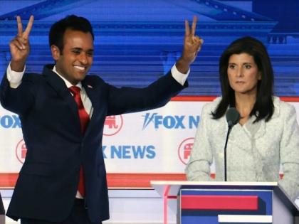 Haley v Ramaswamy: For the first time, 2 Indian-Americans spar in GOP debate | Haley v Ramaswamy: For the first time, 2 Indian-Americans spar in GOP debate Haley v Ramaswamy: For the first time, 2 Indian-Americans spar in GOP debate | Haley v Ramaswamy: For the first time, 2 Indian-Americans spar in GOP debate