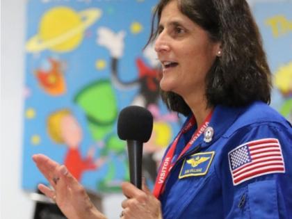 'We're cheering for you': Astronaut Sunita Williams on Chandrayaan-3 touchdown | 'We're cheering for you': Astronaut Sunita Williams on Chandrayaan-3 touchdown 'We're cheering for you': Astronaut Sunita Williams on Chandrayaan-3 touchdown | 'We're cheering for you': Astronaut Sunita Williams on Chandrayaan-3 touchdown