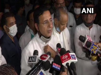 Rajasthan cabinet meeting to be held today at 9:30 pm, says Surjewala | Rajasthan cabinet meeting to be held today at 9:30 pm, says Surjewala