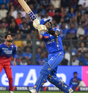 IPL 2024: Ishan, Surya fifties after Bumrah fifer helps Mumbai Indians beat RCB by 7 wickets | IPL 2024: Ishan, Surya fifties after Bumrah fifer helps Mumbai Indians beat RCB by 7 wickets IPL 2024: Ishan, Surya fifties after Bumrah fifer helps Mumbai Indians beat RCB by 7 wickets | IPL 2024: Ishan, Surya fifties after Bumrah fifer helps Mumbai Indians beat RCB by 7 wickets