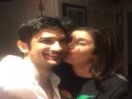'Your mother is hugging you n keeping you safe,' Farah Khan on Sushant Singh Rajput's death | 'Your mother is hugging you n keeping you safe,' Farah Khan on Sushant Singh Rajput's death