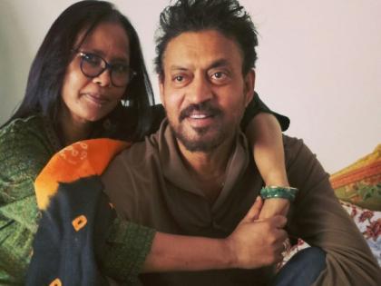Have a look at this unseen image of late Irrfan Khan with wife Sutapa Sikdar | Have a look at this unseen image of late Irrfan Khan with wife Sutapa Sikdar