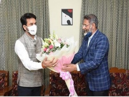 Union Minister of Youth Affairs and Sports Anurag Thakur reviews JAIN (Deemed-To-Be-University) preparations for hosting Khelo India University Games 2021 | Union Minister of Youth Affairs and Sports Anurag Thakur reviews JAIN (Deemed-To-Be-University) preparations for hosting Khelo India University Games 2021