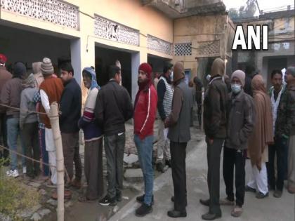 Assembly polls: UP records 37.45 pc voter turnout till 1 pm | Assembly polls: UP records 37.45 pc voter turnout till 1 pm