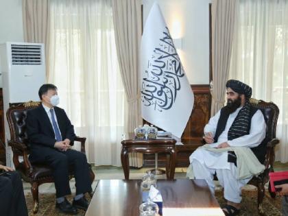 Afghanistan's acting FM discusses bilateral relations, trade with Chinese envoy | Afghanistan's acting FM discusses bilateral relations, trade with Chinese envoy