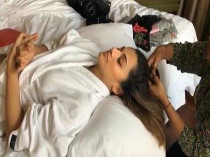 Taapsee shares throwback glimpse of how she beats stress during film promotions | Taapsee shares throwback glimpse of how she beats stress during film promotions Taapsee shares throwback glimpse of how she beats stress during film promotions | Taapsee shares throwback glimpse of how she beats stress during film promotions