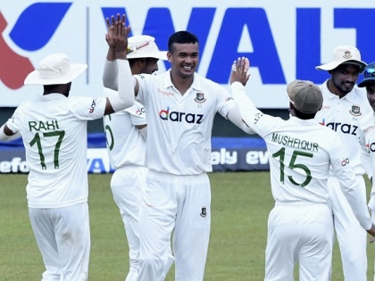 SL vs Ban, 2nd Test: Taskin Ahmed shines but Dickwella's fifty steer host to 469/6 on Day 2 | SL vs Ban, 2nd Test: Taskin Ahmed shines but Dickwella's fifty steer host to 469/6 on Day 2