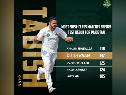 Tabish Khan becomes Pakistan's third-oldest Test debutant | Tabish Khan becomes Pakistan's third-oldest Test debutant