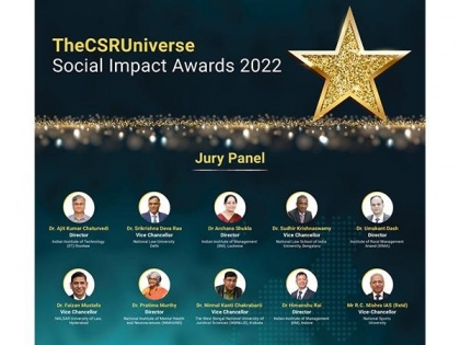 TheCSRUniverse Social Impact Awards 2022 to be held on September 8-9; Top academicians from IIMs, IIT, NLUs, IRMA to pick best social initiatives | TheCSRUniverse Social Impact Awards 2022 to be held on September 8-9; Top academicians from IIMs, IIT, NLUs, IRMA to pick best social initiatives