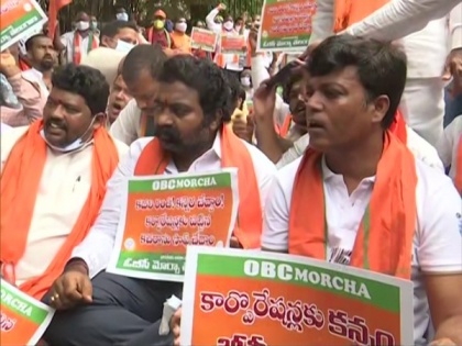 Chandrashekar Rao led TRS Government functions against rights of OBCs in Telangana, says BJP | Chandrashekar Rao led TRS Government functions against rights of OBCs in Telangana, says BJP