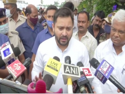 Allegations of being held "hostage" doesn't match Laluji's personality: Tejashwi Yadav | Allegations of being held "hostage" doesn't match Laluji's personality: Tejashwi Yadav