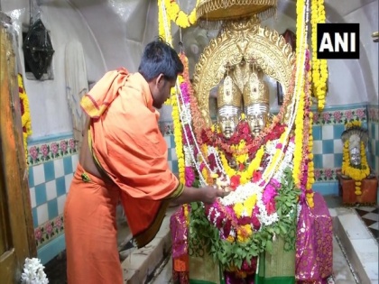 Karnataka unlock: Sharana Basaveshwara Temple reopens adhering to COVID-19 protocols | Karnataka unlock: Sharana Basaveshwara Temple reopens adhering to COVID-19 protocols