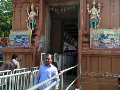 Andhra: Days after chariot fire incident, Sri Lakshmi Narasimha Swamy Temple reopens | Andhra: Days after chariot fire incident, Sri Lakshmi Narasimha Swamy Temple reopens