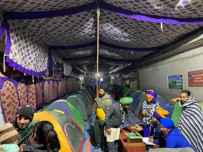 Players from Punjab set up makeshift tents at Singhu border for protesting farmers | Players from Punjab set up makeshift tents at Singhu border for protesting farmers Players from Punjab set up makeshift tents at Singhu border for protesting farmers | Players from Punjab set up makeshift tents at Singhu border for protesting farmers